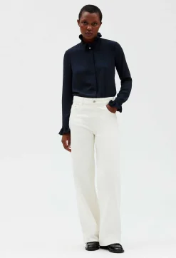 Fashion Victorian Collar Blouse Women Tops And Shirts