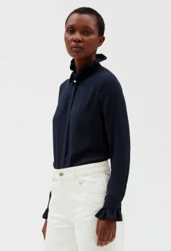 Fashion Victorian Collar Blouse Women Tops And Shirts