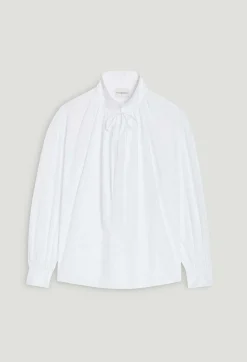 Best Sale White Poplin Shirt Women Tops And Shirts
