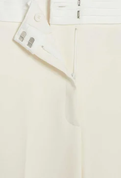 Best White Straight Tailored Trousers Women Jeans And Trousers
